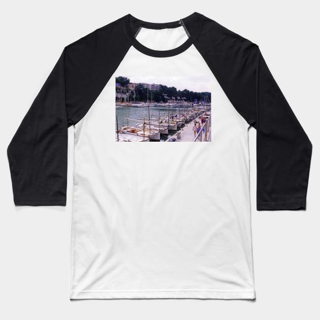 Porto Christo Harbour Baseball T-Shirt by tomg